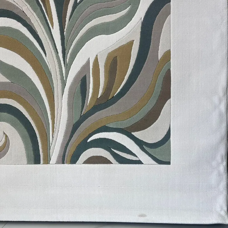 Lotus Turkish Rug AA191A green Size 80*150