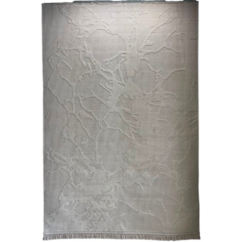 سجاد خيش لوفر تركي E089A كريم مقاس 300*400