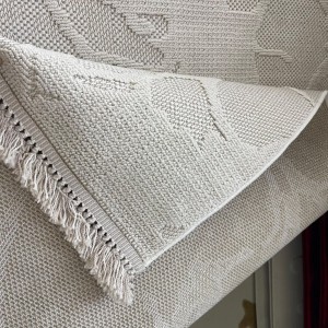 سجاد خيش لوفر تركي E089A كريم مقاس 300*400