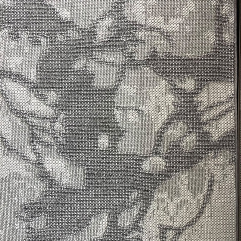 سجاد خيش لوفر تركي E089A رصاصي فاتح مقاس 250*350