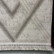 Turkish Loafer Jute Rug E091A Light gray Size 50*80