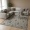 Turkish Loafer Jute Rug E094A Light gray Size 200*300