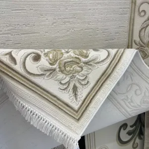 سجاد تركي مدريد 41135A ذهبي مقاس  100*300