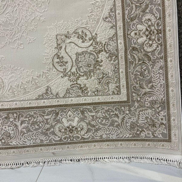 Marbilla Turkish Rug 40005C Beige Size 80*150