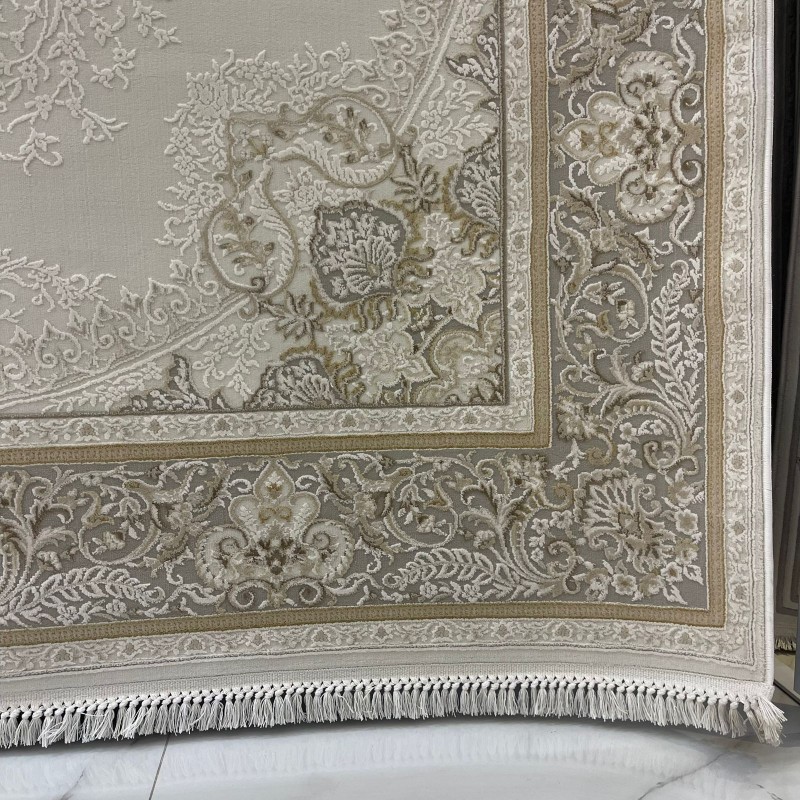 Marbilla Turkish Rug 40005C golden Size 150*220