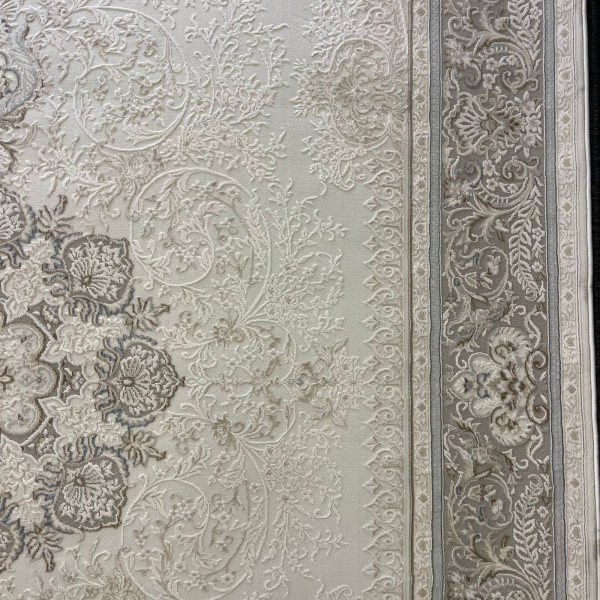 Marbilla Turkish Rug 40005C gray Size 50*80