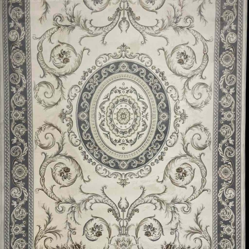 Mehran Turkish Carpet 40288A gray Size 100*300