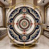 Hilton 43759A Turkish rug NAVY GREEN round size 200*200 cm