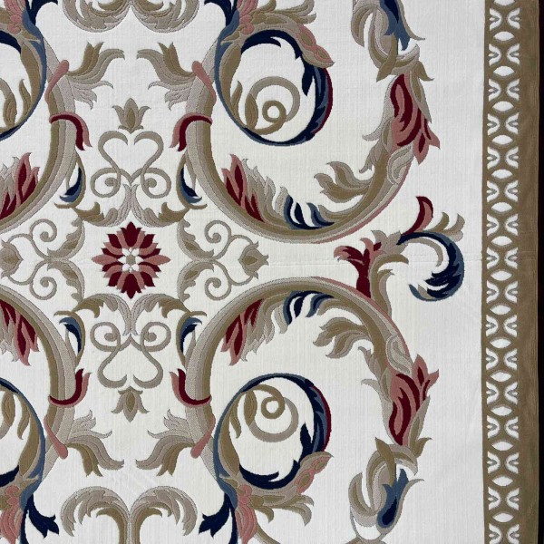 LUMI Turkish Rug HN72B WHITE golden Size 100*300