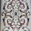LUMI Turkish Rug HN72B WHITE NAVY Size 250*350