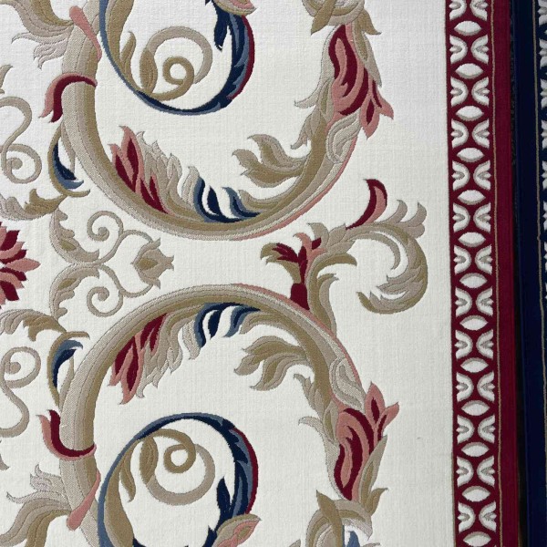 LUMI Turkish Rug HN72B WHITE red Size 150*230