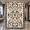 سجاد تركي مولر HN75B ابيض ذهبي مقاس 150*230