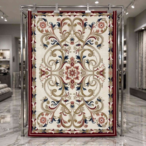 MOLER Turkish Rug HN75B WHITE red Size 300*400