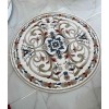 MOLER HN75B Turkish rug WHITE round size 150x150 cm