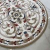 MOLER HN75B Turkish rug WHITE golgen round size 200*200 cm