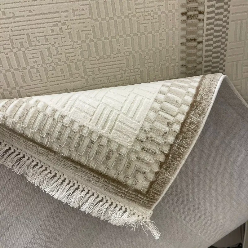 Turkish Modern rugs moon 40986A beige size 100*300