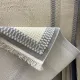 سجاد تركي مودرن مون 40986A سماوي مقاس 300*400