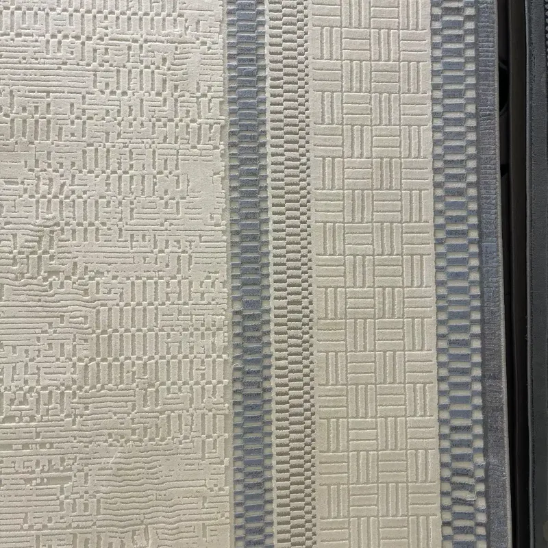 سجاد تركي مودرن مون 40986A سماوي مقاس 300*400