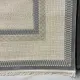 سجاد تركي مودرن مون 40986A سماوي مقاس 300*400