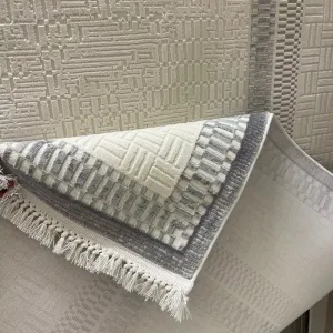 Turkish Modern rugs moon 40986A gray size 400*500