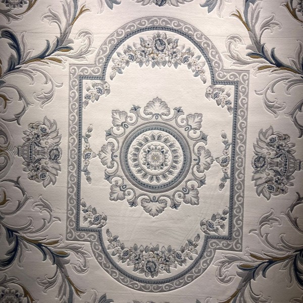 Turkish MONALIZA 41185A Rug cream blue Size 80*150