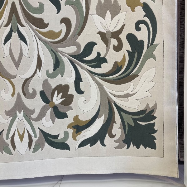 سجاد بالاس تركي F0848A اخضر مقاس 150*220