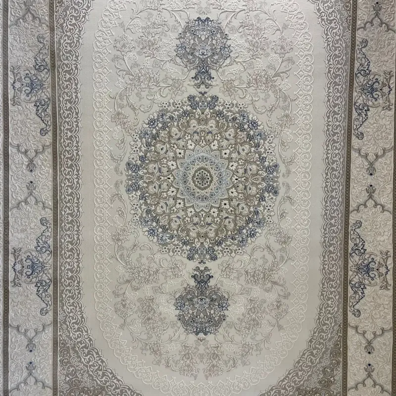 سجاد باناميرا تركي 35830A كريم سماوي مقاس 50*80
