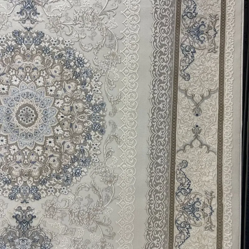 سجاد باناميرا تركي 35830A كريم سماوي مقاس 50*80