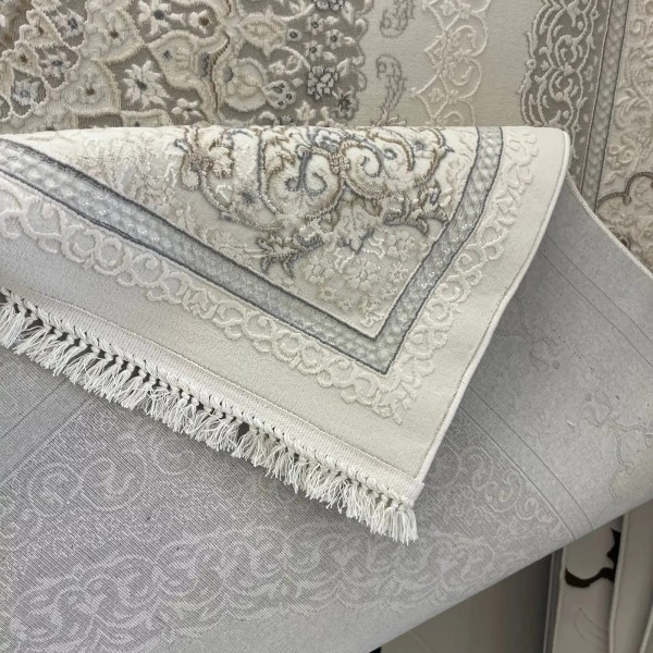 Panamera Turkish Rug 35830A Cream gray Size 150*220