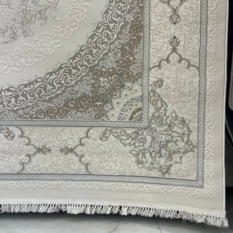 سجاد باناميرا تركي 35830A كريم رصاصي مقاس 300*400