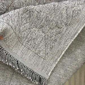 سجاد خيش بيكاسو تركي RE7507 رصاصي مقاس 150*220