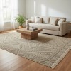 Turkish PICASSO Jute Rug RE7509 BEIGE Size 200*300