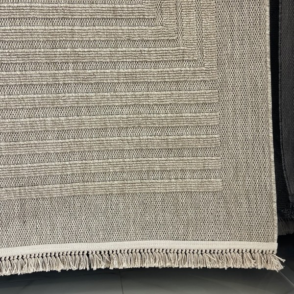 Turkish PICASSO Jute Rug RE7510 BEIGE Size 100*300