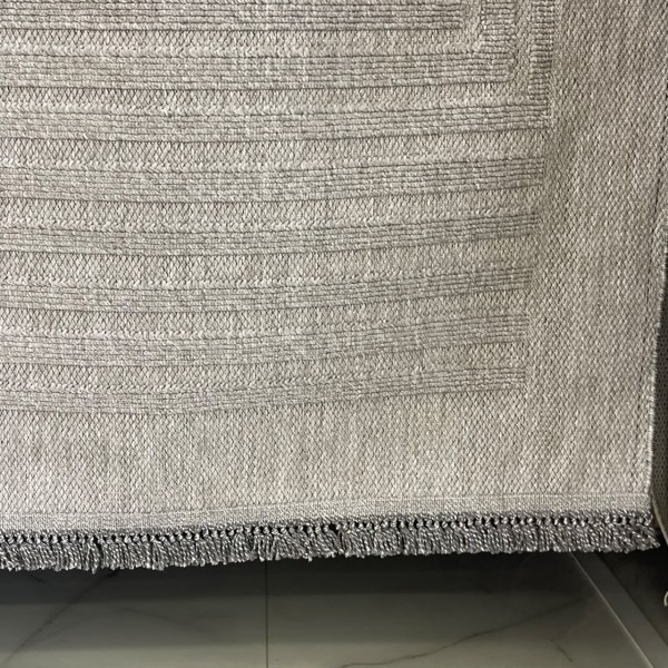 سجاد خيش بيكاسو تركي RE7510 رصاصي فاتح مقاس 250*350