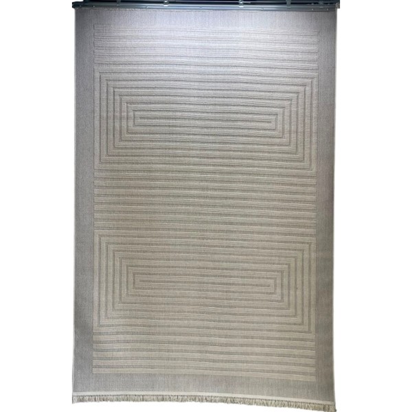 Turkish PICASSO Jute Rug RE7510 IVORY Size 100*200