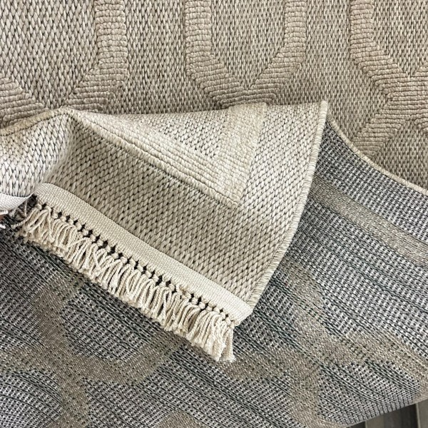سجاد خيش بيكاسو تركي RE7511 بيج مقاس 150*220
