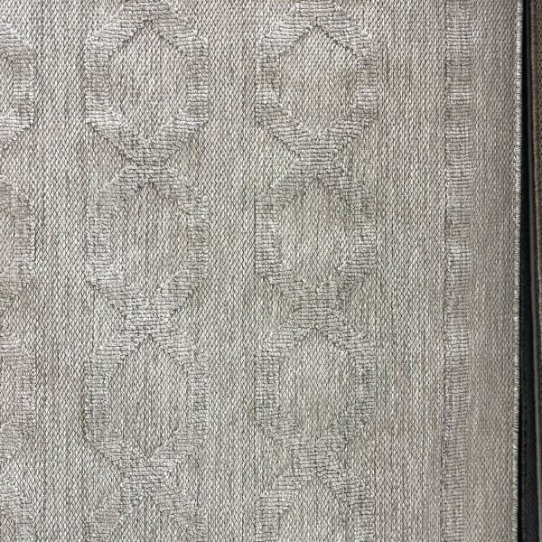 Turkish PICASSO Jute Rug RE7511 Light gray Size 80*150