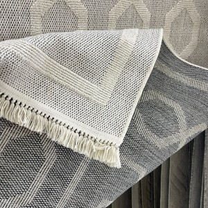 Turkish PICASSO Jute Rug RE7511 IVORY Size 150*220