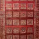 سجاد بلاتينيوم افغاني بخاري تركي H0181B احمر مقاس 80*150