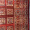 Platinum Afghan Bukhari Turkish Rug H0181B Red Size 150*220