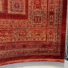 Platinum Afghan Bukhari Turkish Rug H0181B Red Size 150*220