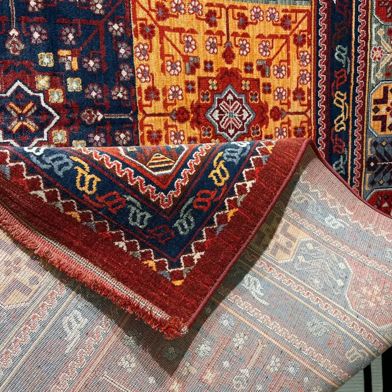 سجاد بلاتينيوم افغاني بخاري تركي OL406C احمر مقاس 100*300