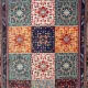 سجاد بلاتينيوم افغاني بخاري تركي OL406C احمر مقاس 100*300