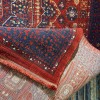 Platinum Afghan Bukhari Turkish Rug OL417B Red Size 80*150