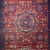 Platinum Afghan Bukhari Turkish Rug OL417B Red Size 80*150