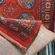 سجاد بلاتينيوم افغاني بخاري تركي OL433A احمر مقاس 100*300