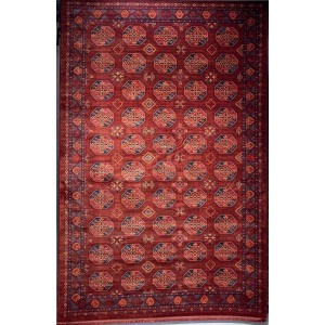 سجاد بلاتينيوم افغاني بخاري تركي OL434B احمر مقاس 80*150