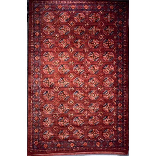 سجاد بلاتينيوم افغاني بخاري تركي OL434B احمر مقاس 300*400