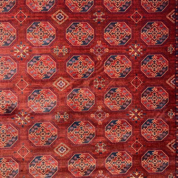 سجاد بلاتينيوم افغاني بخاري تركي OL434B احمر مقاس 300*400