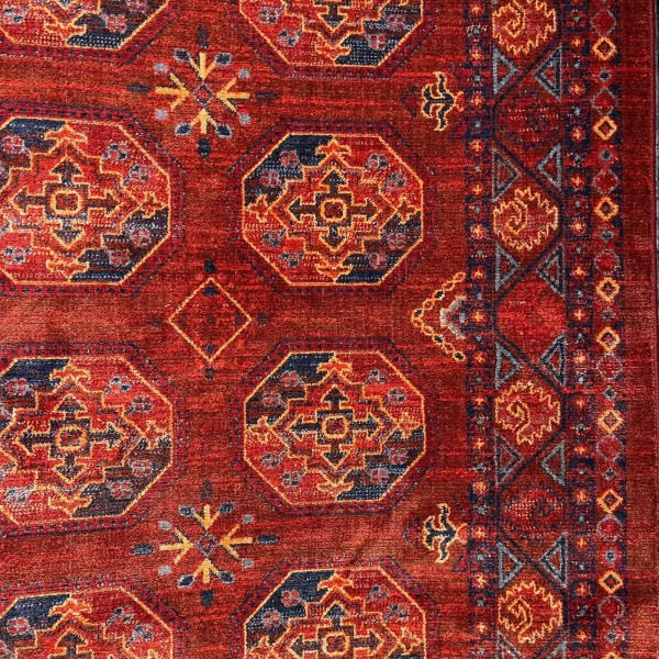 سجاد بلاتينيوم افغاني بخاري تركي OL434B احمر مقاس 300*400